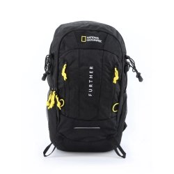 Plecak pionowy National Geographic Destination czarny 15l
