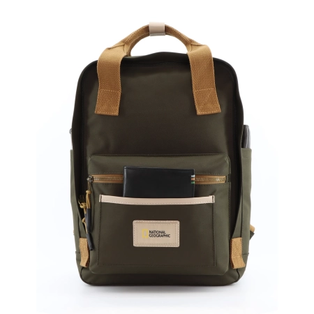 Duży plecak 2-komorowy National Geographic Legend khaki 14l