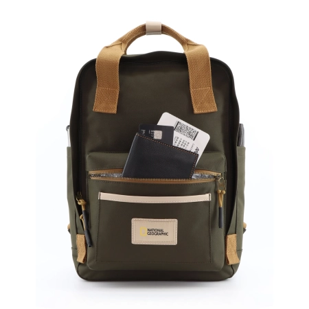 Duży plecak 2-komorowy National Geographic Legend khaki 14l