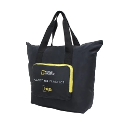 Torba zakupowa składana National Geographic Foldables czarna 14l Torba zakupowa składana National Geographic Foldables czarna 14l