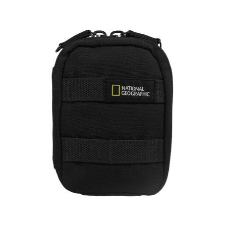 Saszetka pionowa do paska National Geographic Milestone czarna 1l