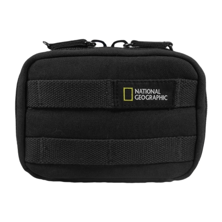 Saszetka pozioma do paska National Geographic Milestone czarna 1l