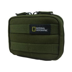 Saszetka pozioma do paska National Geographic Milestone khaki 1l