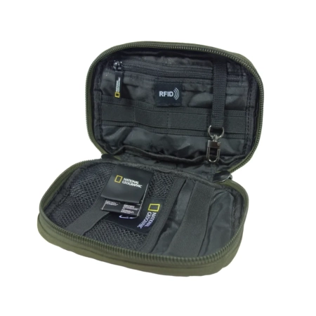 Saszetka pozioma do paska National Geographic Milestone khaki 1l