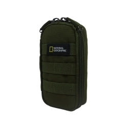 Saszetka pionowa do paska National Geographic Milestone khaki 1l