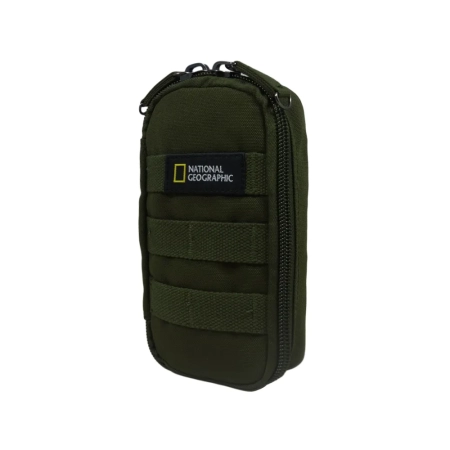 Saszetka pionowa do paska National Geographic Milestone khaki 1l