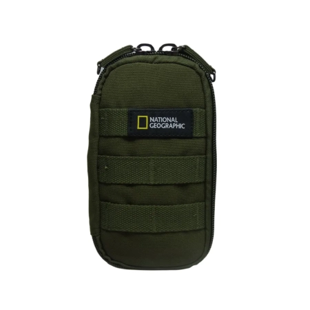 Saszetka pionowa do paska National Geographic Milestone khaki 1l