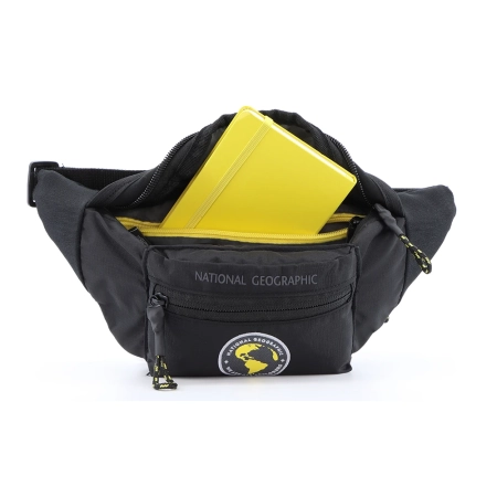 Torba biodrowa - nerka National Geographic New Explorer czarna 2l