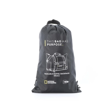 Mała torba podróżna National Geographic Pathway czarna 29l