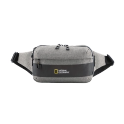Torba biodrowa - nerka National Geographic Shadow szara 4l