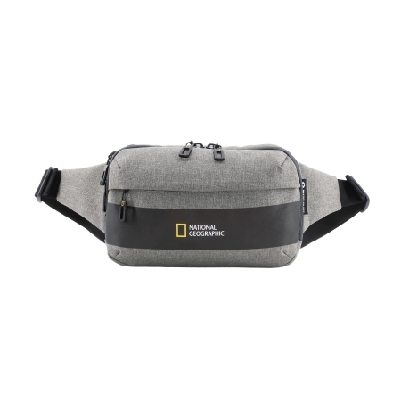 Torba biodrowa - nerka National Geographic Shadow szara 4l