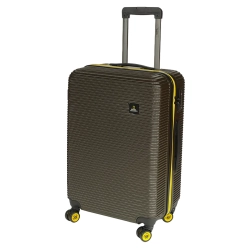 Średnia walizka twarda National Geographic Abroad khaki 67 l