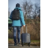 Mała walizka twarda National Geographic Abroad granatowa 33 l