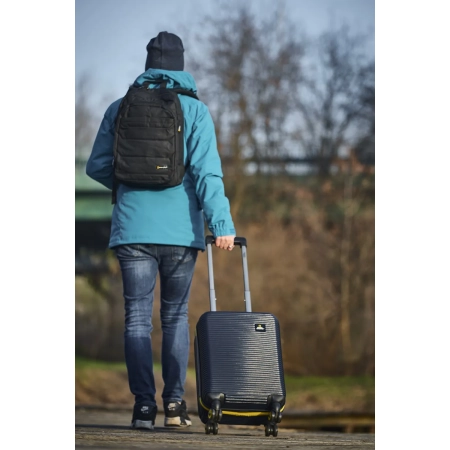 Mała walizka twarda National Geographic Abroad granatowa 33 l