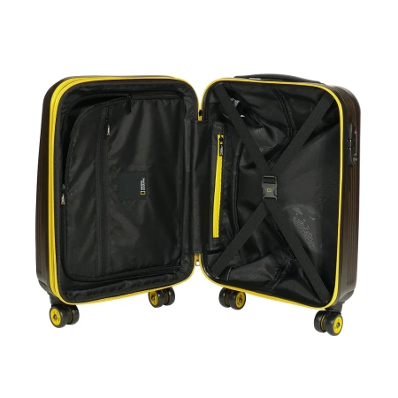 Mała walizka twarda National Geographic Aerodrome khaki 37 l