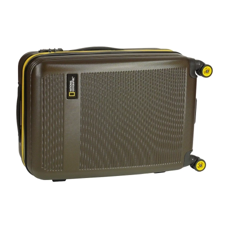 Średnia walizka twarda National Geographic Aerodrome khaki 70 l
