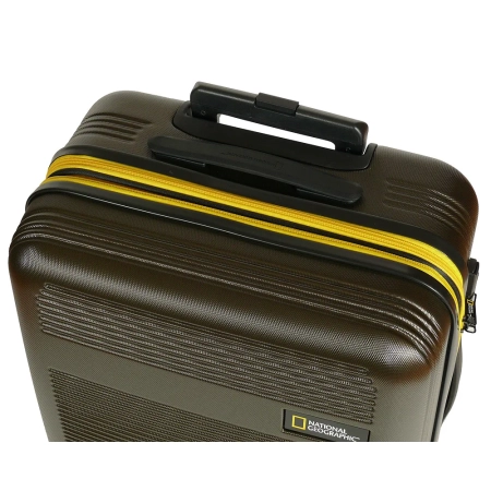 Średnia walizka twarda National Geographic Aerodrome khaki 70 l