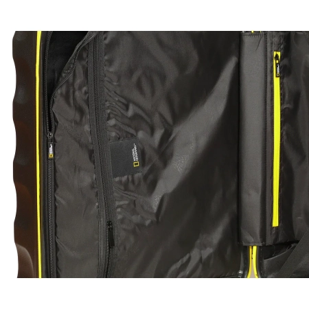 Mała walizka twarda National Geographic Arete czarna 40 l