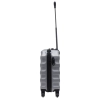 Mała walizka National Geographic Arete srebrna 40 l