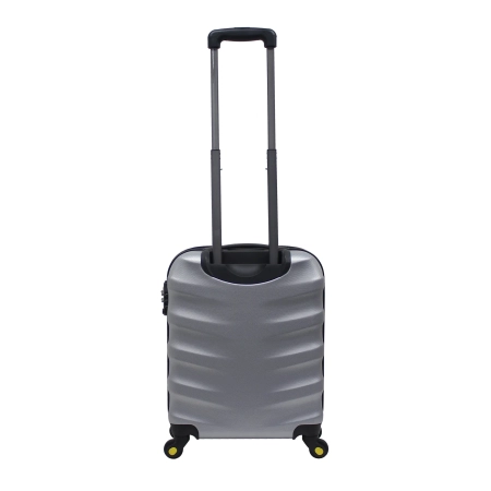 Mała walizka National Geographic Arete srebrna 40 l