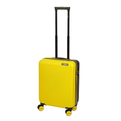 Mała walizka twarda National Geographic Pulse żółta 37 l