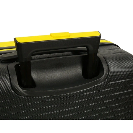 Mała walizka twarda National Geographic Pulse żółta 37 l
