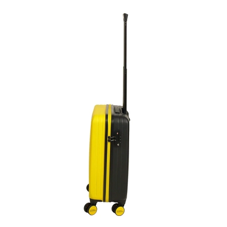 Mała walizka twarda National Geographic Pulse żółta 37 l