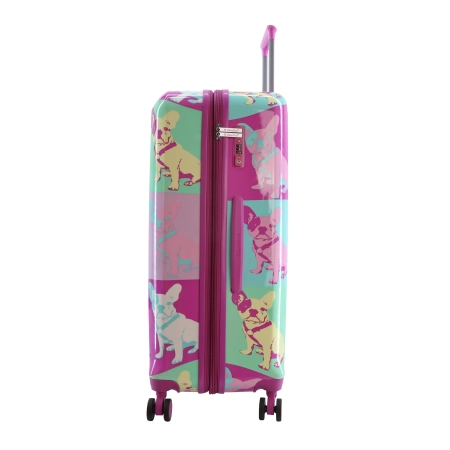 Duża walizka XL Saxoline Bulldog Color wzór 108–122 l