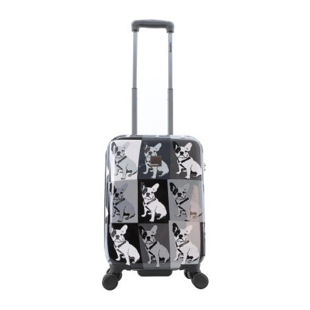 Mała walizka Saxoline Bulldog Mono czarna 36l
