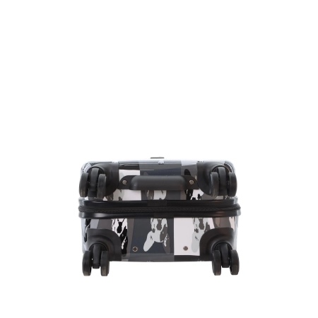 Mała walizka twarda Saxoline Bulldog Mono czarna 36 l