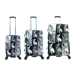 Zestaw walizek Saxoline Bulldog Mono set (S/M/L) 1191HA.01.06