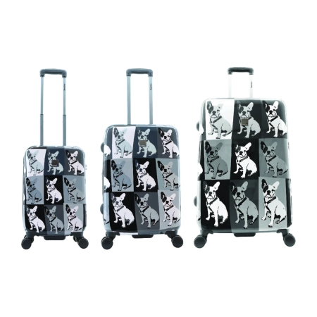 Zestaw walizek Saxoline Bulldog Mono set (S/M/L) 1191HA.01.06
