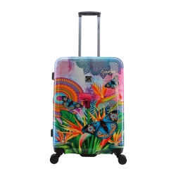 Średnia walizka Saxoline Butterfly 65l