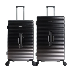 Zestaw walizek Saxoline Elite Trunk czarny M/L
