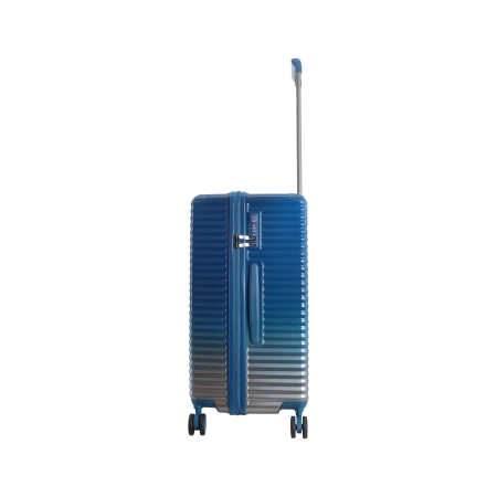 Średnia walizka twarda Saxoline Elite Trunk niebieska 72 l