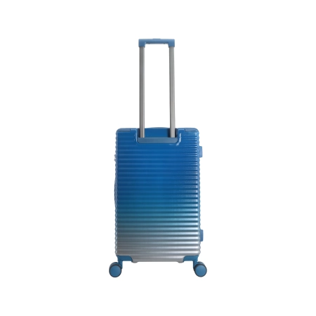 Średnia walizka twarda Saxoline Elite Trunk niebieska 72 l