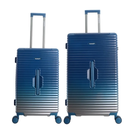 Zestaw walizek Saxoline Elite Trunk niebieski M/L