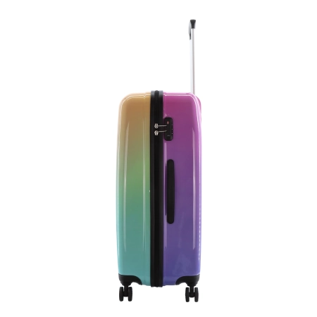 Duża walizka twarda Saxoline Rainbow 103 l