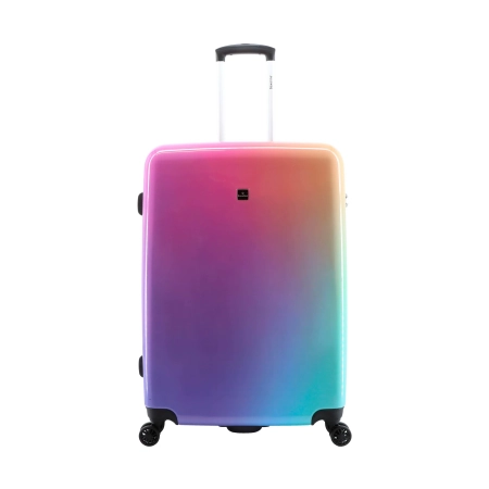 Duża walizka twarda Saxoline Rainbow 103 l