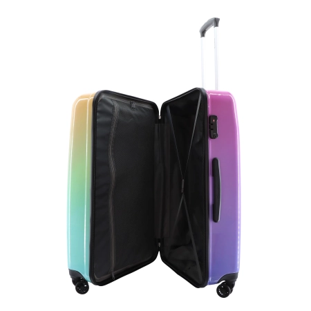Duża walizka twarda Saxoline Rainbow 103 l