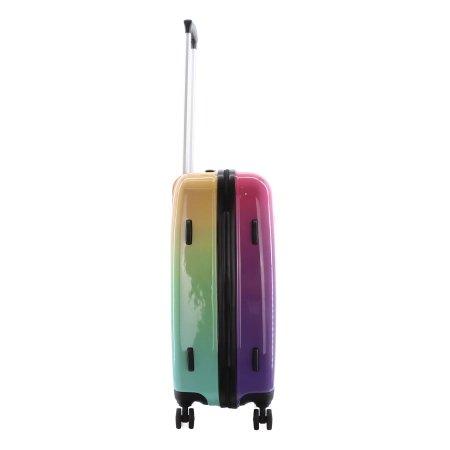 Średnia walizka twarda Saxoline Rainbow 58 l