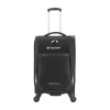 Mała walizka materiałowa Saxoline Soft czarna 36l