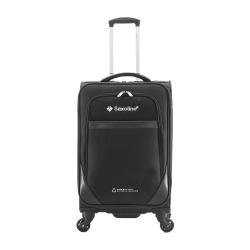 Mała walizka materiałowa Saxoline Soft czarna 36l Mała walizka materiałowa Saxoline Soft czarna 36l