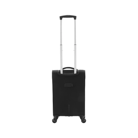 Mała walizka miękka Saxoline Soft czarna 36 l