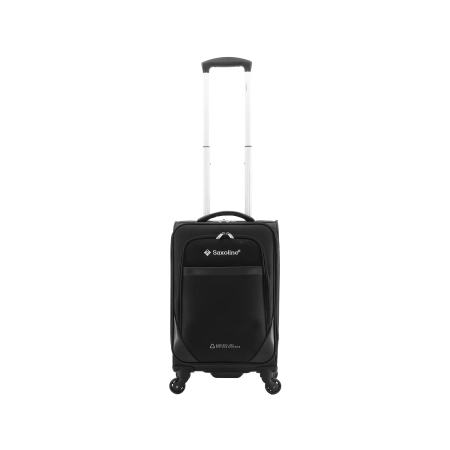 Mała walizka miękka Saxoline Soft czarna 36 l
